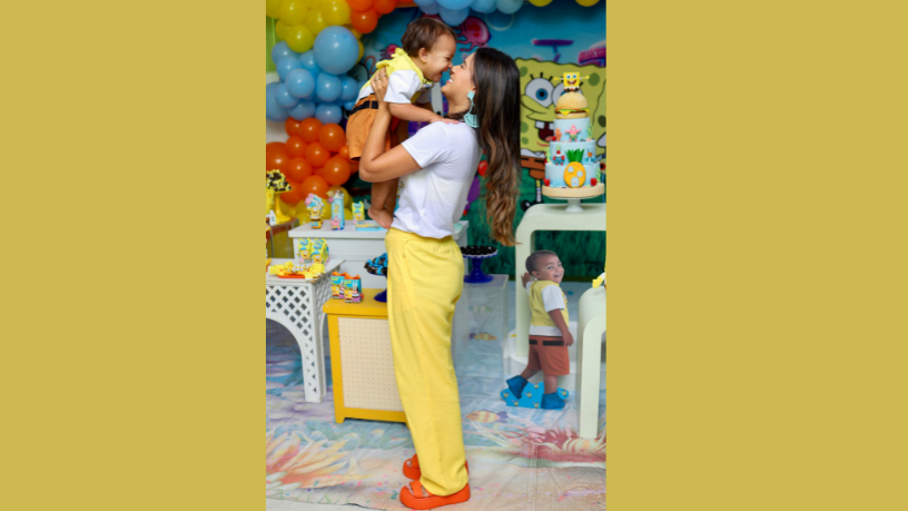 Com apoio da Non Stop, Jaque Sobrinho transforma o aniversário de dois anos de Dom em uma comemoração inesquecível no Rio. (Créditos: N3.FILMS)